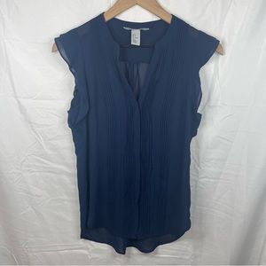 Sheer Blue Blouse